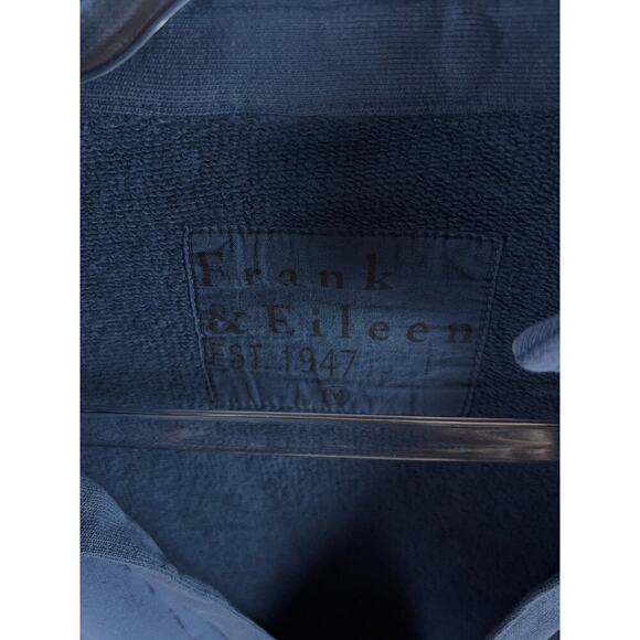 B58 Frank & Eileen Patrick Popover Fleece Sweatshirt M Rare Minimalist Chic - Picture 8 of 8